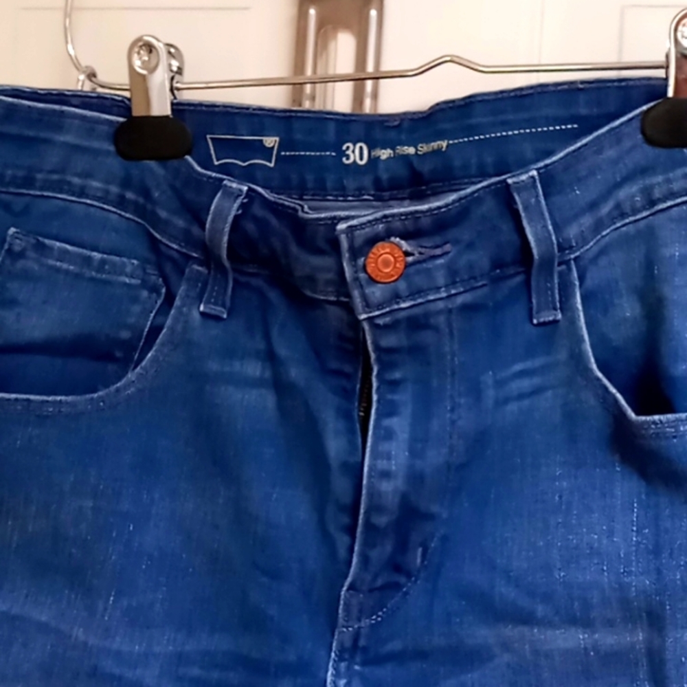 Levi's high rise skinny jeans